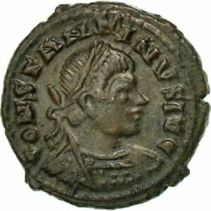  アンティークコイン コイン 金貨 銀貨   Coin, Constantine I, Follis, Contemporary imitation, AU(55-58), Bronze