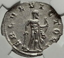 【極美品/品質保証書付】 アンティークコイン 銀貨 AEMILIAN 253AD Rome Authentic Ancient Silver Roman Coin HERCULES NGC ChAU i66470 送料無料 sct-wr-3301-1337