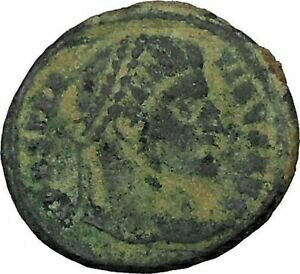 【極美品/品質保証書付】 アンティークコイン コイン 金貨 銀貨 [送料無料] CONSTANTINE I the GREAT 324AD Ancient Roman Coin Military Camp gate i46000