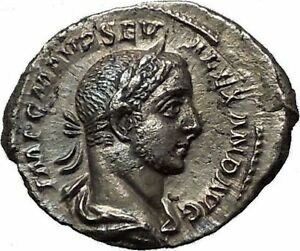  アンティークコイン コイン 金貨 銀貨  Severus Alexander 222AD Silver Ancient Roman Coin Equality Fairness i55497