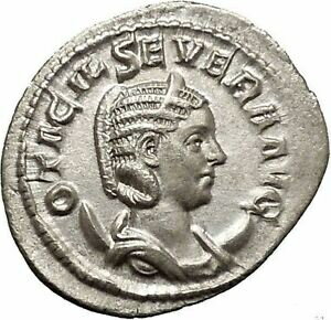  アンティークコイン コイン 金貨 銀貨  Otacilia Severa wife of Philip I Arab Silver Ancient Roman Coin Loyalty i52056