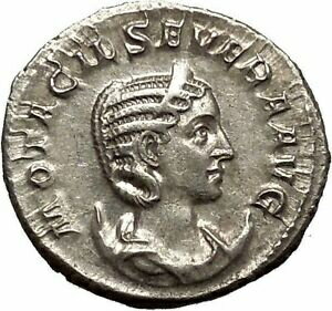  アンティークコイン コイン 金貨 銀貨  Otacilia Severa 247AD Silver Ancient Roman Coin Concordia Harmony Cult i52143