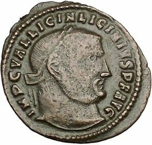 ڶ/ʼݾڽա ƥ Ų Licinius I Constantine The Great enemy 313AD Ancient Roman Coin Jupiter i52604 [̵] #ocf-wr-3301-4066