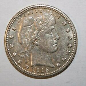 ڶ/ʼݾڽա ƥ    [̵] 1915 Barber Silver Quarter C64