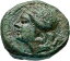 ڶ/ʼݾڽա ƥ    [̵] Syracuse in Sicily Early2ndCenBC Genuine Ancient Greek Coin Apollo Apex i46609