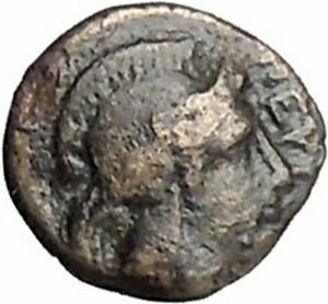 yɔi/iۏ؏tz AeB[NRC RC   [] PERGAMON in MYSIA 310BC Hecules Athena Authentic Ancient Greek Coin i48668