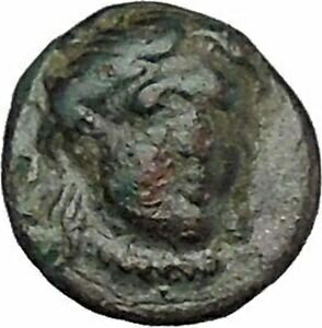 ڶ/ʼݾڽա ƥ Ų LARISSA PHRIKONIS in AEOLIS 400BC River-god Apollo Ancient Greek Coin i50528 [̵] #ocf-wr-3307-2498