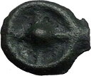 yɔi/iۏ؏tz AeB[NRC RC   [] ISTROS Thrace 500BC Wheel Money Authentic Ancient Greek Coin BLACK SEA i48210