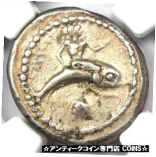 ץʡɥ꥽㤨֡ڶ/ʼݾڽա ƥ    [̵] Calabria Taras AR Didrachm Dolphin Coin 480 BC - NGC Choice VF - Early Issue!פβǤʤ313,750ߤˤʤޤ