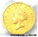 yɔi/iۏ؏tz AeB[NRC RC   [] 1855-O Type 2 Indian Gold Dollar (G$1 Coin) - PCGS XF40 (EF40) - $1,350 Value!