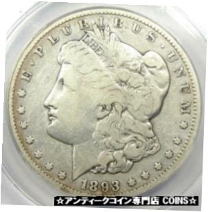 yɔi/iۏ؏tz AeB[NRC RC   [] 1893-CC Morgan Silver Dollar $1 - ANACS F12 Details - Rare Carson City Coin!