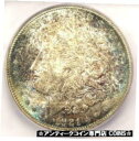 yɔi/iۏ؏tz AeB[NRC RC   [] 1921-D Morgan Silver Dollar $1 Rainbow - ICG MS66 - Rare in MS66 - $650 Value!