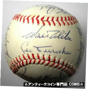 【極美品/品質保証書付】 アンティークコイン コイン 金貨 銀貨 [送料無料] 1963 Los Angeles Dodgers Team Signed Autographed Baseball Koufax - PSA/DNA LOA