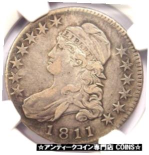 ڶ/ʼݾڽա ƥ    [̵] 1811 Bust Half Dollar 50C - Certified NGC XF Details (EF) - Rare Coin!