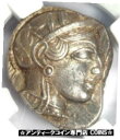 yɔi/iۏ؏tz AeB[NRC RC   [] Ancient Athens Greece Athena Owl Tetradrachm Silver Coin (440-404 BC) - NGC AU!