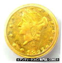 【極美品/品質保証書付】 アンティークコイン コイン 金貨 銀貨 [送料無料] 1871 Liberty California Gold Quarter 25C Coin BG-840 - PCGS MS62 (BU UNC)