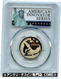  アンティークコイン コイン 金貨 銀貨  2019 S $1 American Innovation Dollar Reverse Proof PA Polio PCGS PR69 FS Exclusi