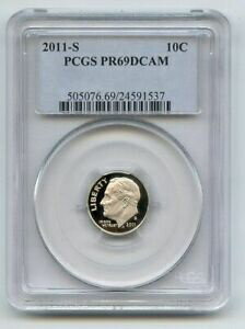 ڶ/ʼݾڽա ƥ Ų 2011 S 10C Clad Roosevelt Dime PCGS PR69DCAM [̵] #oot-wr-3361-1983