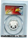 【極美品/品質保証書付】 アンティークコイン 銀貨 2020 S 25C Silver American Samoa Quarter PCGS PR70DCAM...