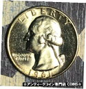 【極美品/品質保証書付】 アンティークコイン コイン 金貨 銀貨 [送料無料] 1961-D WASHINGTON SILVER QUARTER. BEAUTIFUL COLLECTER COIN FOR YOUR SET.