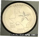 【極美品/品質保証書付】 アンティークコイン 硬貨 2004 TEXAS STATE QUARTER. COLLECTOR COIN FOR YOUR COLL...
