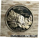 【極美品/品質保証書付】 アンティークコイン 硬貨 2002-S MISSISSIPPI STATE QUARTER PROOF. COLLECTOR COIN...