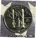 【極美品/品質保証書付】 アンティークコイン 硬貨 2001-S VERMONT STATE QUARTER PROOF. COLLECTOR COIN FOR...