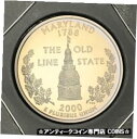 【極美品/品質保証書付】 アンティークコイン 硬貨 2000-S MARYLAND STATE QUARTER PROOF. COLLECTOR COIN FO...