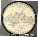 【極美品/品質保証書付】 アンティークコイン 硬貨 1999-D NEW JERSEY STATE QUARTER. COLLECTOR COIN FOR CO...