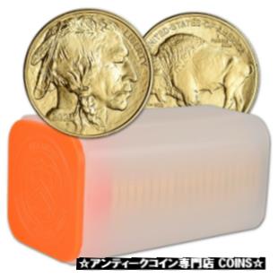 【極美品/品質保証書付】 2021 American Gold Buffalo 1 oz $50 - BU - 1 Roll - 20 Coins in Mint Tube