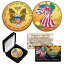 ڶ/ʼݾڽա ƥ    [̵] Combo 24K GOLD GILDED / COLOR 2019 American Silver Eagle 1 Oz .999 Coin w/ Box