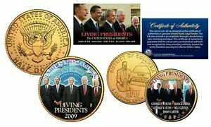 ڶ/ʼݾڽա ƥ Ų LIVING PRESIDENTS DC Quarter &JFK Dollar 2-Coin Set BUSH CLINTON OBAMA CARTER [̵] #ocf-wr-3365-1243