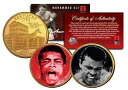 【極美品/品質保証書付】 アンティークコイン 金貨 MUHAMMAD ALI Liston Fight/The Greatest Kentucky Quarters 2-Coin Set Gold Plated 送料無料 gcf-wr-3365-1402