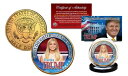 【極美品/品質保証書付】 アンティークコイン 金貨 IVANKA TRUMP Presidential FIRST DAUGHTER 24K Gold Clad U.S. JFK Half Dollar Coin 送料無料 gcf-wr-3365-294