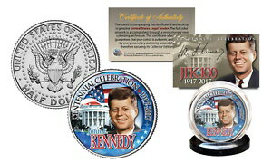 ڶ/ʼݾڽա ƥ Ų President KENNEDY JFK 100 Birthday 2017 Genuine JFK Half Dollar White House Coin [̵] #ocf-wr-3365-530