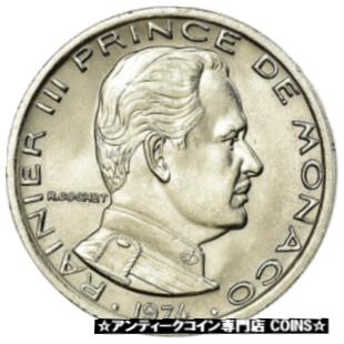 yɔi/iۏ؏tz AeB[NRC RC   [] [#781091] Coin, Monaco, Rainier III, Franc, 1974, MS(63), Nickel, KM:140