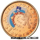 【極美品/品質保証書付】 アンティークコイン コイン 金貨 銀貨 [送料無料] [#755841] Slovenia, 5 Euro Cent, 2007, Colorised, MS(63), Copper Plated Steel