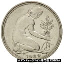  アンティークコイン コイン 金貨 銀貨   GERMANY - FEDERAL REPUBLIC, 50 Pfennig, 1989, Karlsruhe, MS(60-62)