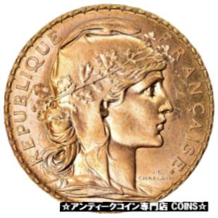 アンティークコイン コイン 金貨 銀貨   Coin, France, Marianne, 20 Francs, 1911, Paris, MS(60-62), Gold
