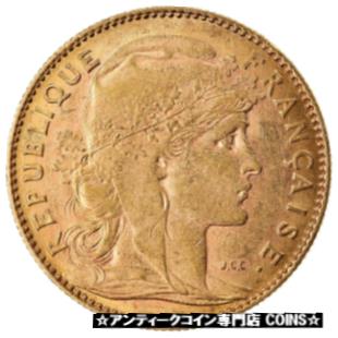  アンティークコイン コイン 金貨 銀貨   Coin, France, Marianne, 10 Francs, 1908, Paris, AU(50-53), Gold