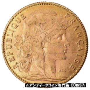  アンティークコイン コイン 金貨 銀貨   Coin, France, Marianne, 10 Francs, 1914, Paris, AU(55-58), Gold