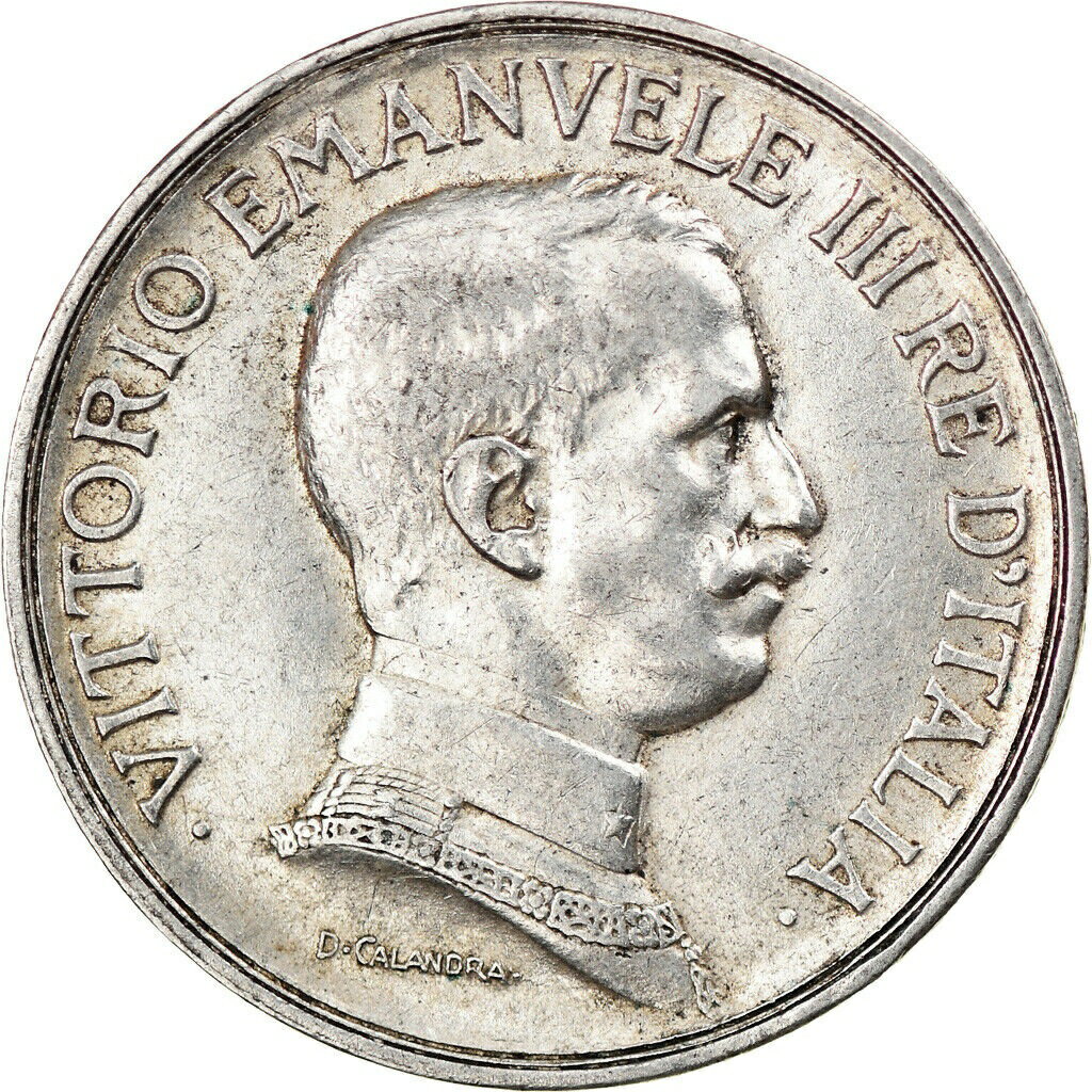 ڶ/ʼݾڽա ƥ Ų [#917955] Coin, Italy, Vittorio Emanuele III, Lira, 1917, Rome, AU(55-58) [̵] #ocf-wr-3374-2132