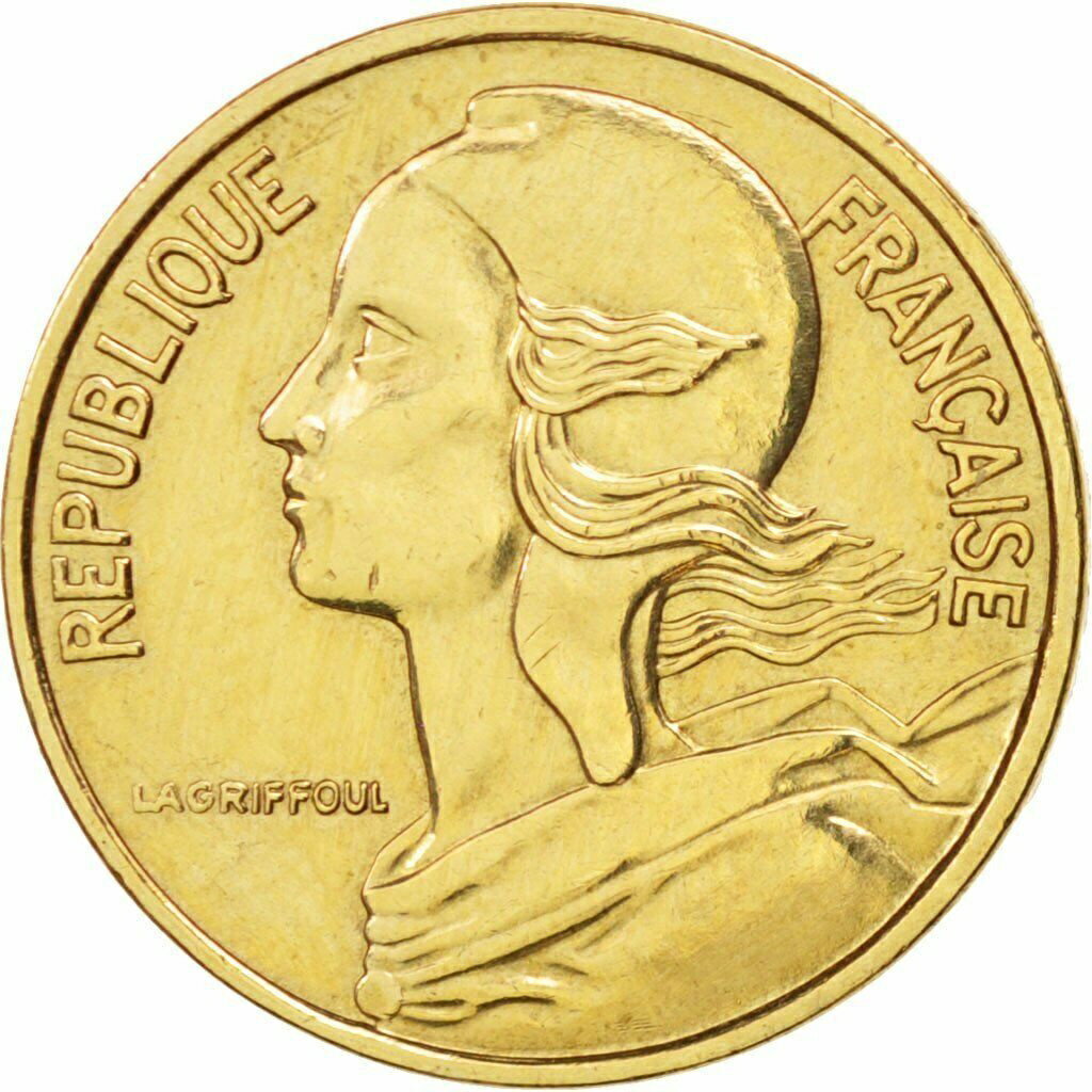  アンティークコイン コイン 金貨 銀貨   France, Marianne, 5 Centimes, 1981, Paris, AU(55-58), Aluminum-Bronze