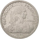  アンティークコイン コイン 金貨 銀貨   Coin, FRENCH INDO-CHINA, 20 Cents, 1945, Paris, AU(55-58), Aluminum