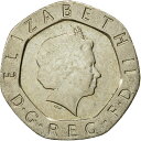 【極美品/品質保証書付】 アンティークコイン コイン 金貨 銀貨 [送料無料] [#432861] Coin, Great Britain, Elizabeth II, 20 Pence, 2002, AU(55-58)