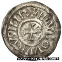  アンティークコイン コイン 金貨 銀貨   France, Louis le Pieux, Denarius, Toulouse, AU(50-53), Silver