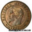 ڶ/ʼݾڽա ƥ Ų [#458006] Coin, France, Napoleon III, 2 Centimes, 1855, Bordeaux, AU(50-53), KM [̵] #ocf-wr-3375-1627