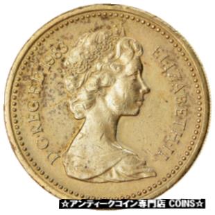 【極美品/品質保証書付】 アンティークコイン コイン 金貨 銀貨 [送料無料] [#779397] Coin, Great Britain, Elizabeth II, Pound, 1983, AU(50-53)