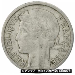 yɔi/iۏ؏tz AeB[NRC RC   [] [#522423] France, Morlon, 2 Francs, 1948, Paris, VF(30-35), Aluminum, KM:886a.1