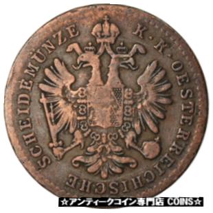 yɔi/iۏ؏tz AeB[NRC RC   [] [#519825] Coin, Austria, Franz Joseph I, Kreuzer, 1858, Kremnica, VF(20-25)